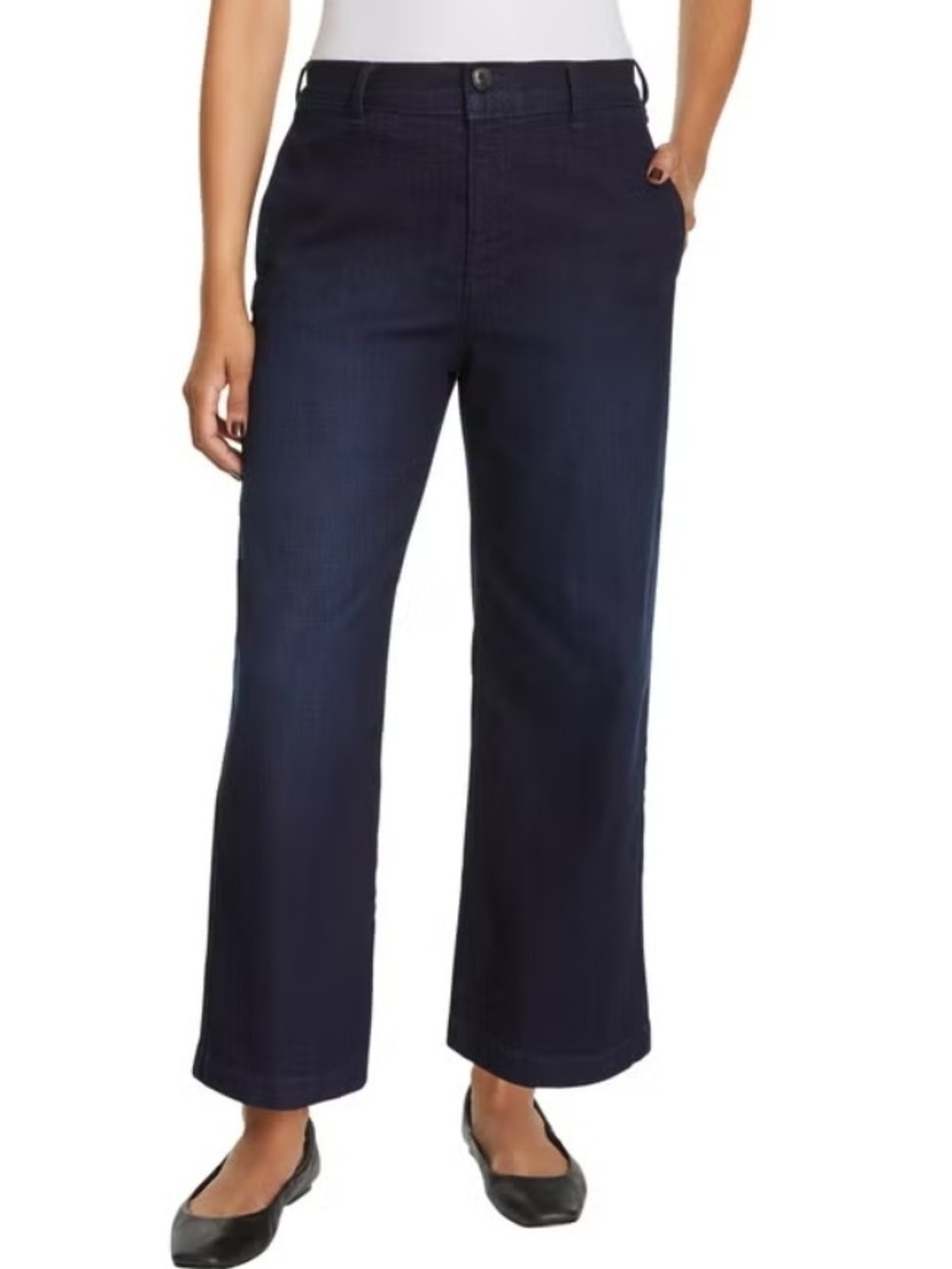 New Ella Moss Wide Leg Crop Pant